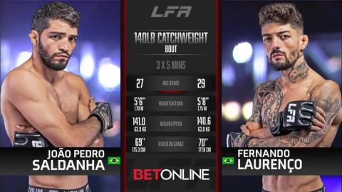 LFA 166 - Fernando Laurenço vs João Pedro Saldanha - September 1, 2023