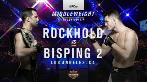 UFC 199 - Luke Rockhold vs Michael Bisping - Jun 5, 2016