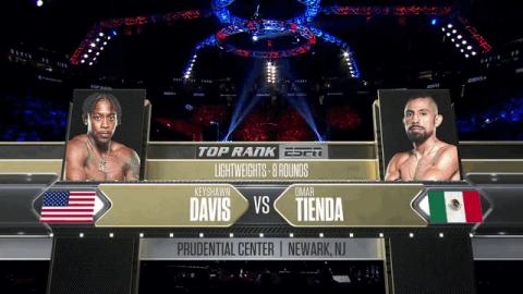 Boxing - Keyshawn Davis vs Omar Tienda - Sep 23, 2022