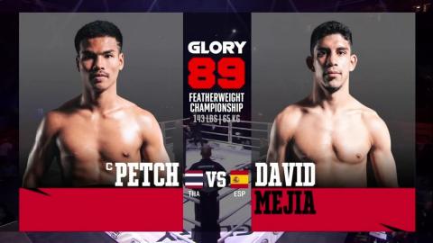 Glory 89 - Petchpanomrung Kiatmoo9 vs David Meija - 07 October, 2023