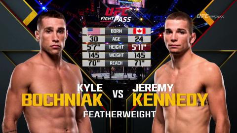 UFC on Fox 25 - Kyle Bochniak vs Jeremy Kennedy - Jul 22, 2017