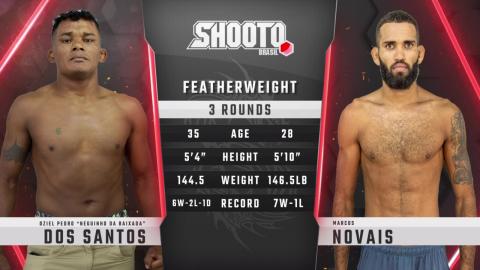 Shooto Brasil 118 - Marcos Novais vs Oziel dos Santos - June 29, 2023