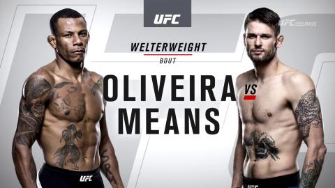 UFC 207 - Alex Oliveira vs Tim Means - Dec 30, 2016