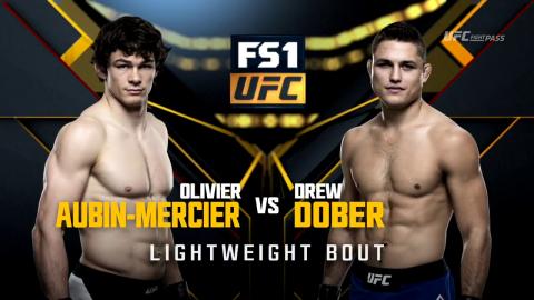 UFC 206 - Olivier Aubin Mercier vs Drew Dober - Dec 10, 2016