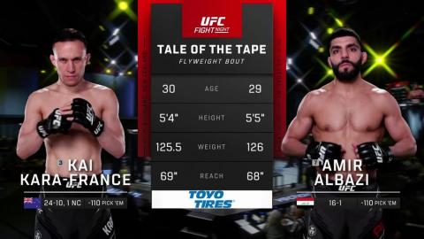 UFC on ESPN 46 - Kara-France vs. Albazi - Jun 03, 2023