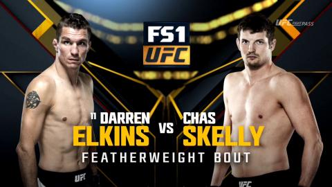 UFC 196 - Darren Elkins vs Chas Skelly - Mar 5, 2016