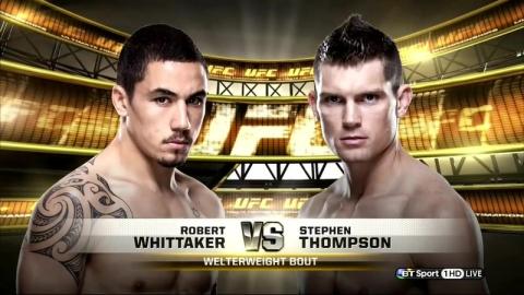 UFC 170 - Robert Whittaker vs Stephen Thompson - Feb 22, 2014