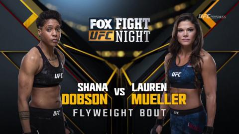 UFC on Fox 29 - Shana Dobson vs Lauren Mueller - Apr 14, 2018