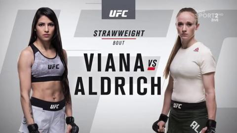 UFC 227 - Polyana Viana vs JJ Aldrich - Aug 4, 2018