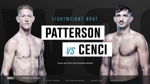 DWCS - Sam Patterson vs Vinicius Cenci - Sep 27, 2022