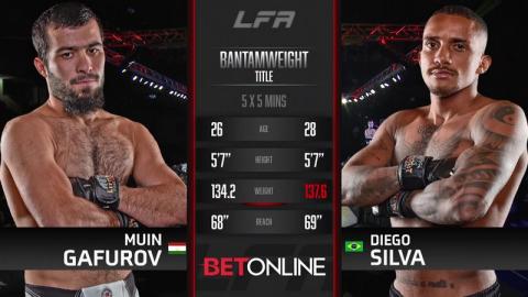 LFA 144 - Muin Gafurov vs Diego Silva - Oct 14, 2022