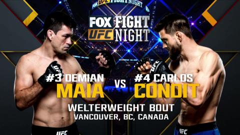 UFC on Fox 21 - Demian Maia vs Carlos Condit - Aug 27, 2016