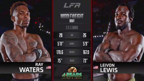 LFA 140 - Ray Waters vs Leivon Lewis - Aug 26, 2022