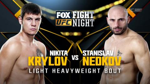 UFC on FOX 14 - Nikita Krylov vs Stanislav Nedkov - Jan 23, 2015
