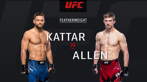 UFC Fight Night 213 - Calvin Kattar vs Arnold Allen - Oct 30, 2022
