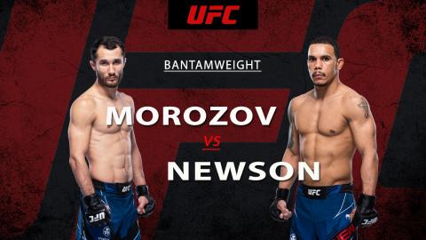 UFC Fight Night 216 - Sergey Morozov vs Journey Newson - Dec 17, 2022