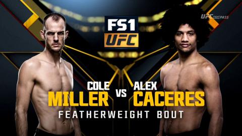 UFC 199 - Cole Miller vs Alex Caceres - Jun 5, 2016