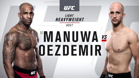 UFC 214 - Jimi Manuwa vs Volkan Oezdemir - Jul 29, 2017