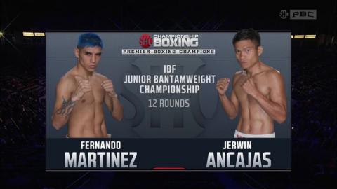 Boxing - Fernando Martinez vs Jerwin Ancajas - Oct 08, 2022