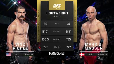 UFC 273 - Vinc Pichel vs Mark O. Madsen - Apr 10, 2022