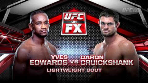 UFC on FOX 8 - Yves Edwards vs Daron Cruickshank - Jul 27, 2013