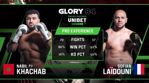 Glory 84 - Laïdouni vs Khachab - March 11, 2023