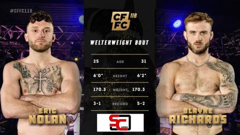 CFFC 118 - Richards vs Nolan - April 01, 2023